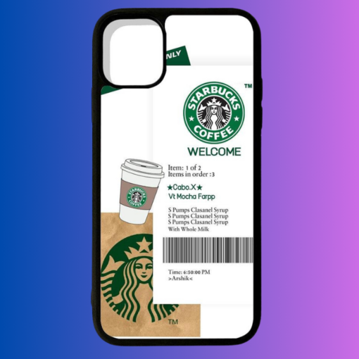 AW's StarBucks White Case
